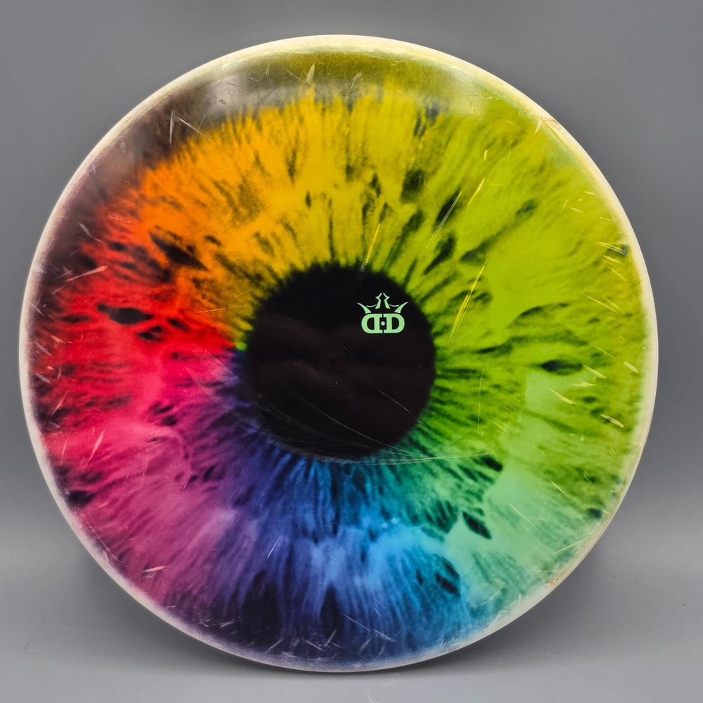 Latitude 64 Putter 173g Multicolor Mercy Custom Eye Dye Disc Golf Putter Rainbow